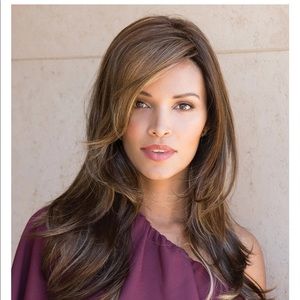 Noriko Angelica wig - new with tags. Too dark for me, it is too late to return.